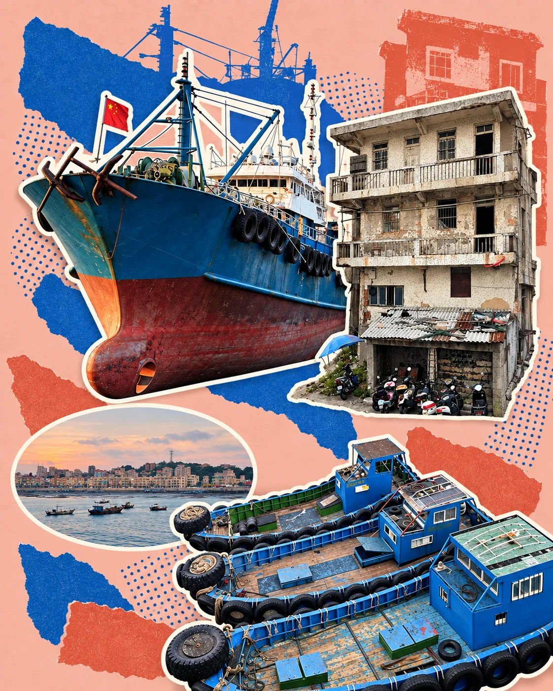旅行贴纸 处理泉州海边的实测成品(选用 · 二次)
